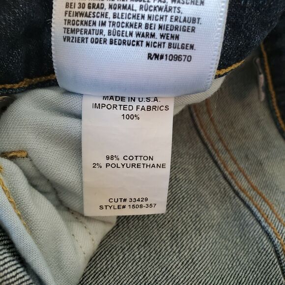 Citizens of Humanity Jeans Womens Size 29 Phoebe Slim Straight Crop Stretch - Picture 11 of 13